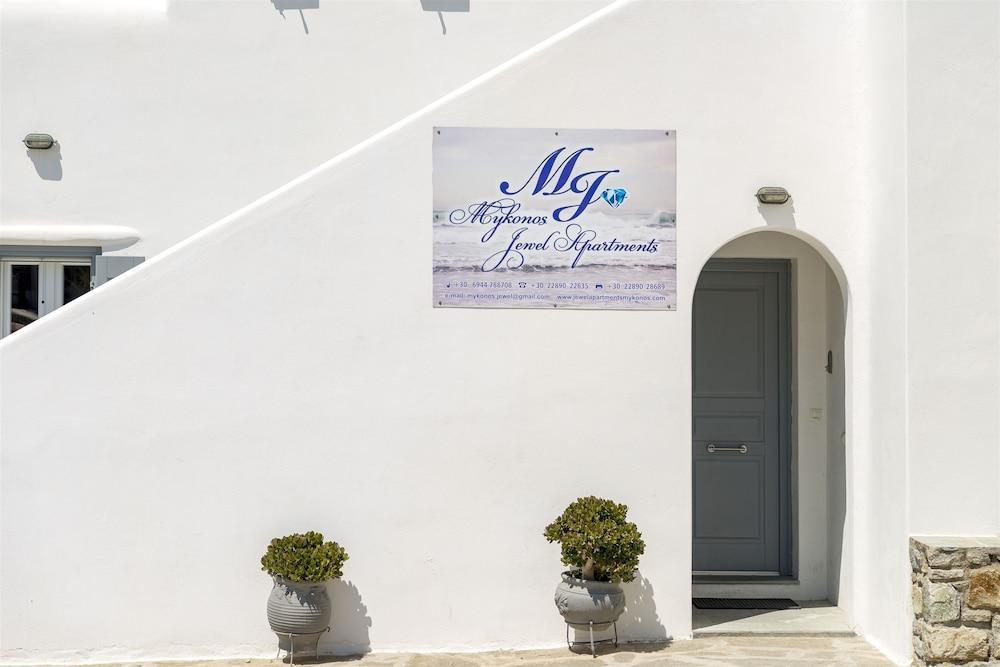 Jewel Apartments Mykonos Ornos  Ngoại thất bức ảnh